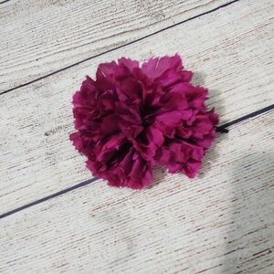 Vibrant Millinery 100% Silk Fuchsia Mum Brooch